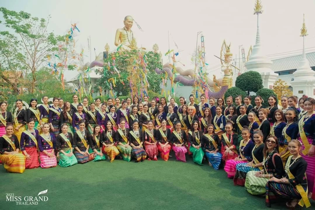 “อิงฟ้า-ชาล็อต” นำ 77 สาวมิสแกรนด์ สาดน้ำคลายร้อนชุ่มฉ่ำ “สงกรานต์ล้านนา”