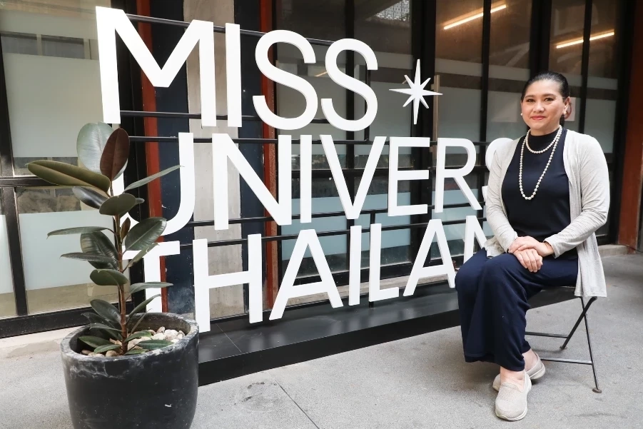 ปุ้ย ปิยาภรณ์ แสนโกศิก ผู้อำนวยการกองประกวด มิสยูนิเวิร์สไทยแลนด์