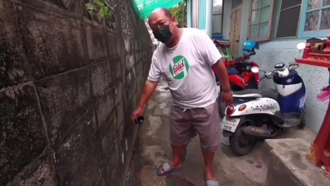 เปิดภาพวงจรปิด คนร้ายตีเนียนเป็นคนตกปลา ลักตัดสายไฟเสียหายกว่า 2 ล้าน