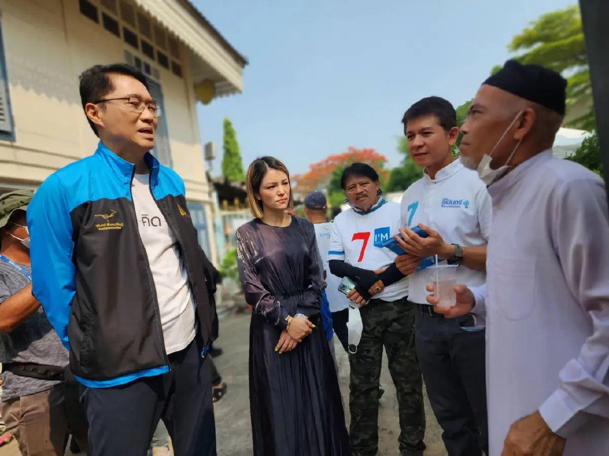 "องอาจ-มาดามเดียร์" ร่วมงานวันอีฎิ้ลฟิตริ แนะนำ "ชนินทร์" ผู้สมัครส.ส.กทม.