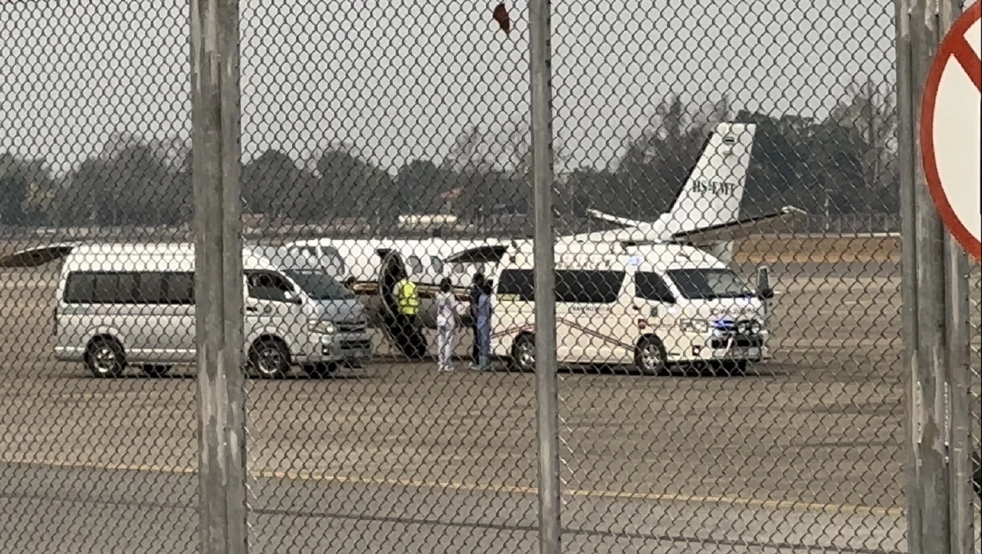 นำตัว นายชัยเกษม ส่งรักษาต่อที่โรงพยาบาลศิริราช เมื่อช่วงเช้าที่ผ่านมา