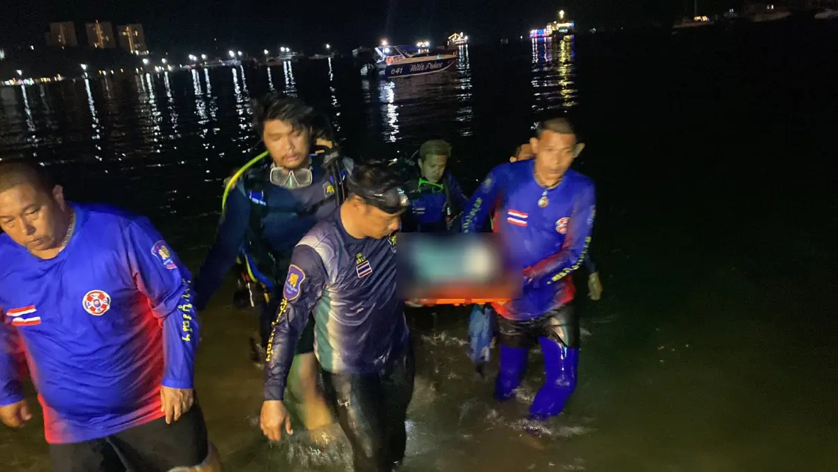 หนุ่มเจ็ทสกีพาลูกค้า 7 ขวบชมทะเลพัทยา หลุดโค้งร่างกระแทกเรือดับทั้งคู่