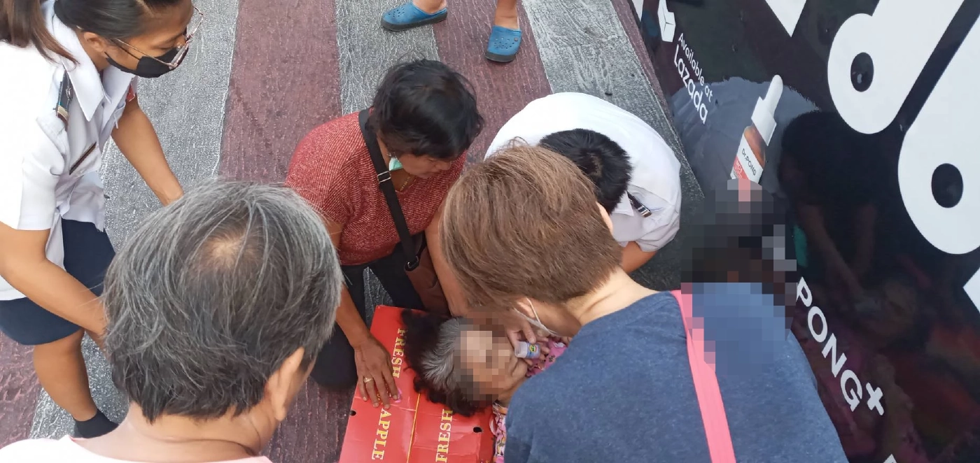 อีกแล้ว! รถเมล์สาย 66 ทับยาย 83 ขณะข้ามทางม้าลาย คนขับอ้างมองไม่เห็น