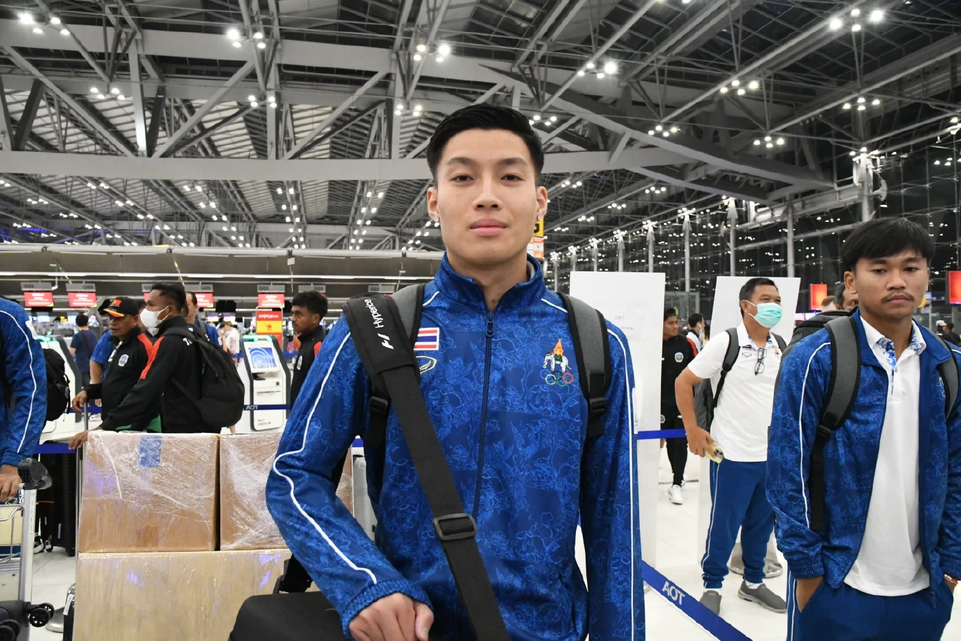 "ทีมชาติไทย U22" ลัดฟ้าบุกกัมพูชา สู้ศึก "ซีเกมส์ 2023"