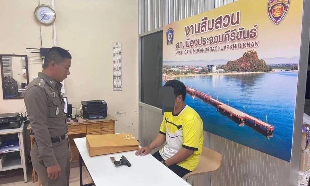 "สงกรานต์ประจวบฯ ดุ" โจ๋ควักปืนยิงอริเจ็บ 4 ราย กลางที่เล่นน้ำสงกรานต์