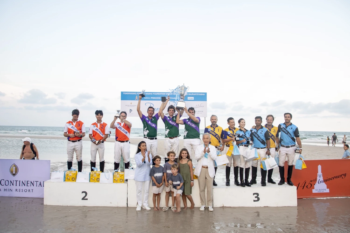 การแข่งขันขี่ม้าโปโลการกุศล “บีช โปโล 2023” เหล่าเซเลบริตี้ ร่วมงานคับคั่ง