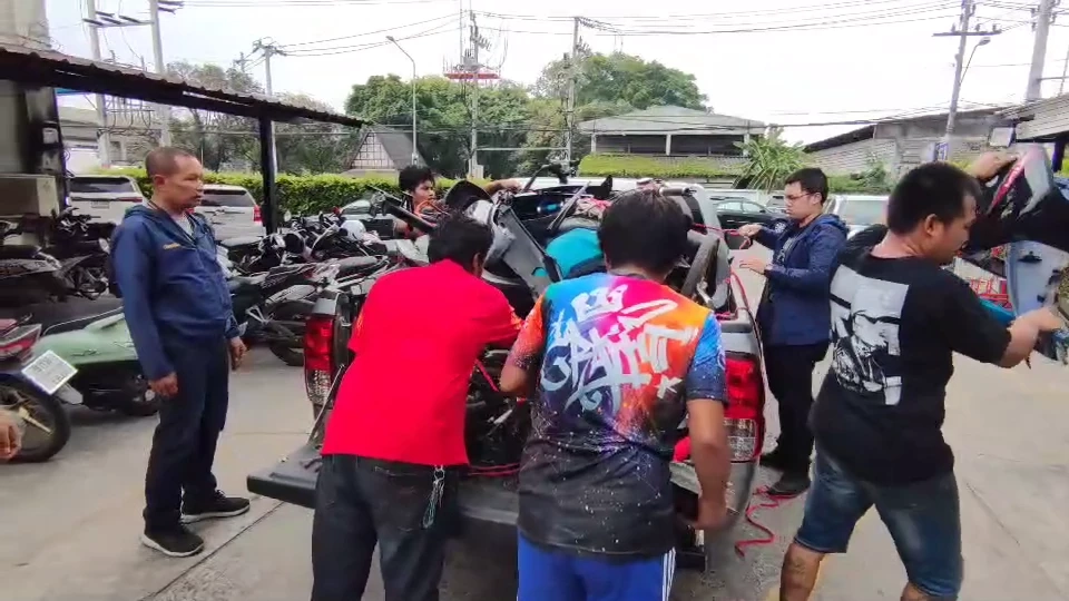 รวบแก็งตระเวนลักรถจักรยานยนต์ ชำแหละสวมทะเบียน ส่งขายเมียนมา