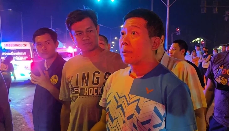 นายอนุเทพ อัมฤทธิ์ อายุ 45 ปี ลูกเขยของเจ้าของร้านเย็นตาโฟป้าฟัก