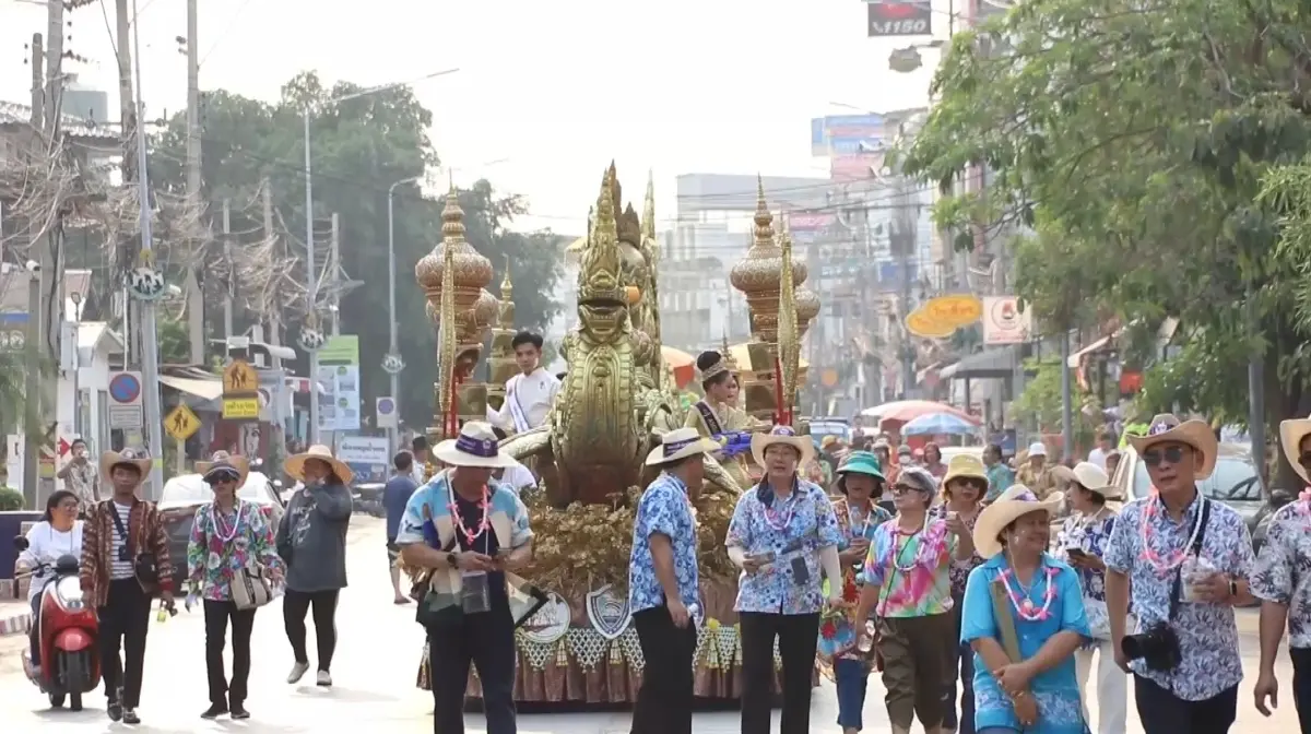 “วราวุธ” นำทีมเปิดงาน “เย็นทั่วหล้า มหาสงกรานต์ สุพรรณบุรี” ปี 66 สุดคึกคัก