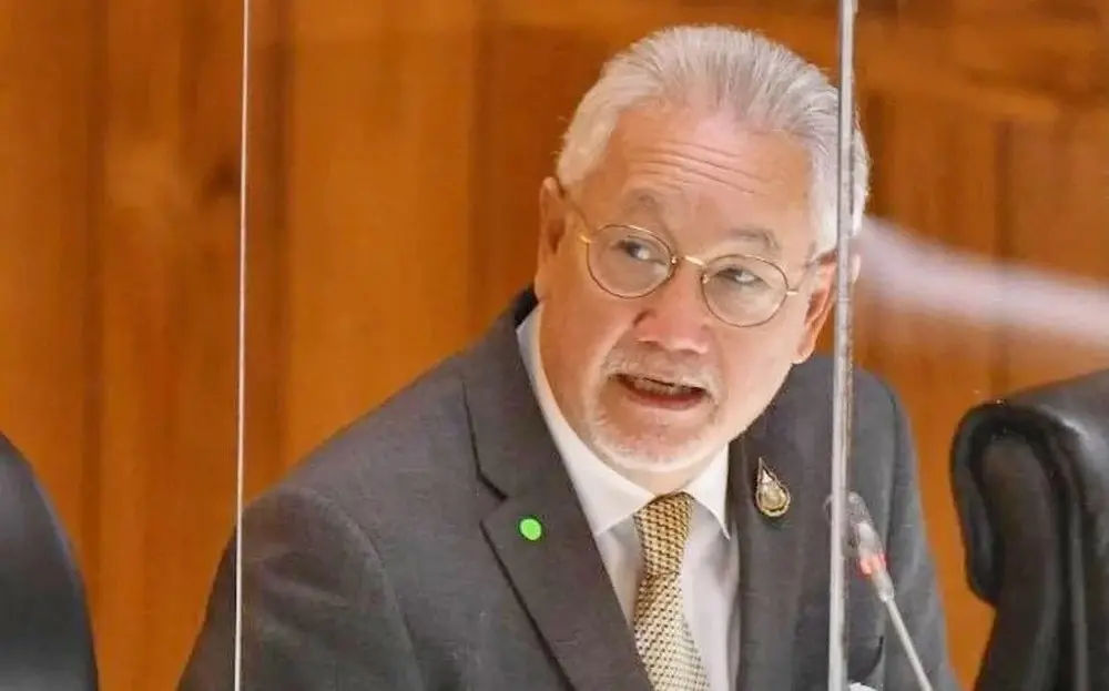 นายเกียรติ  สิทธีอมร อดีตประธานผู้แทนการค้าไทย ประธานคณะกรรมการต่างประเทศ พรรคประชาธิปัตย์