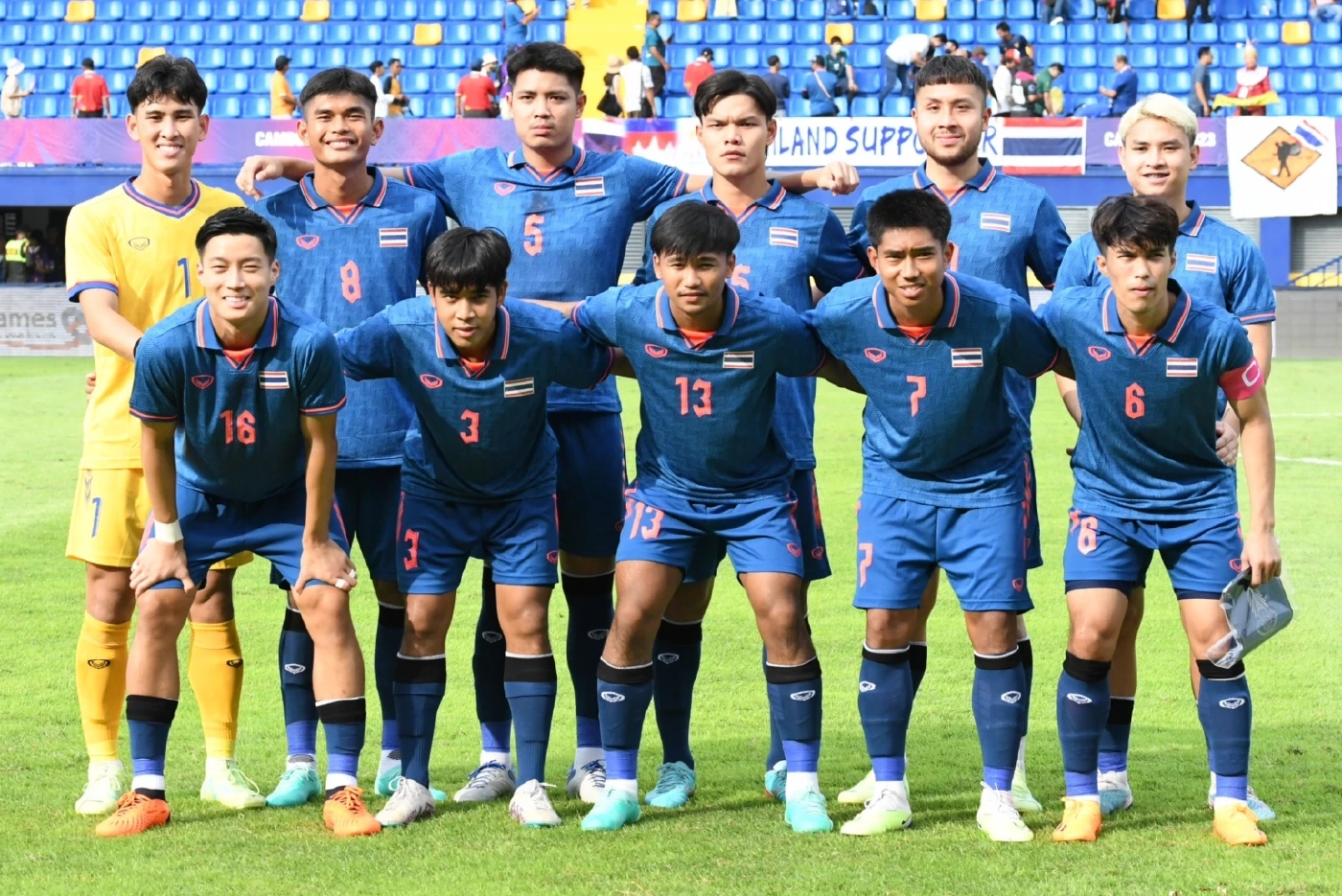 "ทีมชาติไทย" อัด สิงคโปร์ 3-1 ประเดิมศึก "ซีเกมส์ 2023"