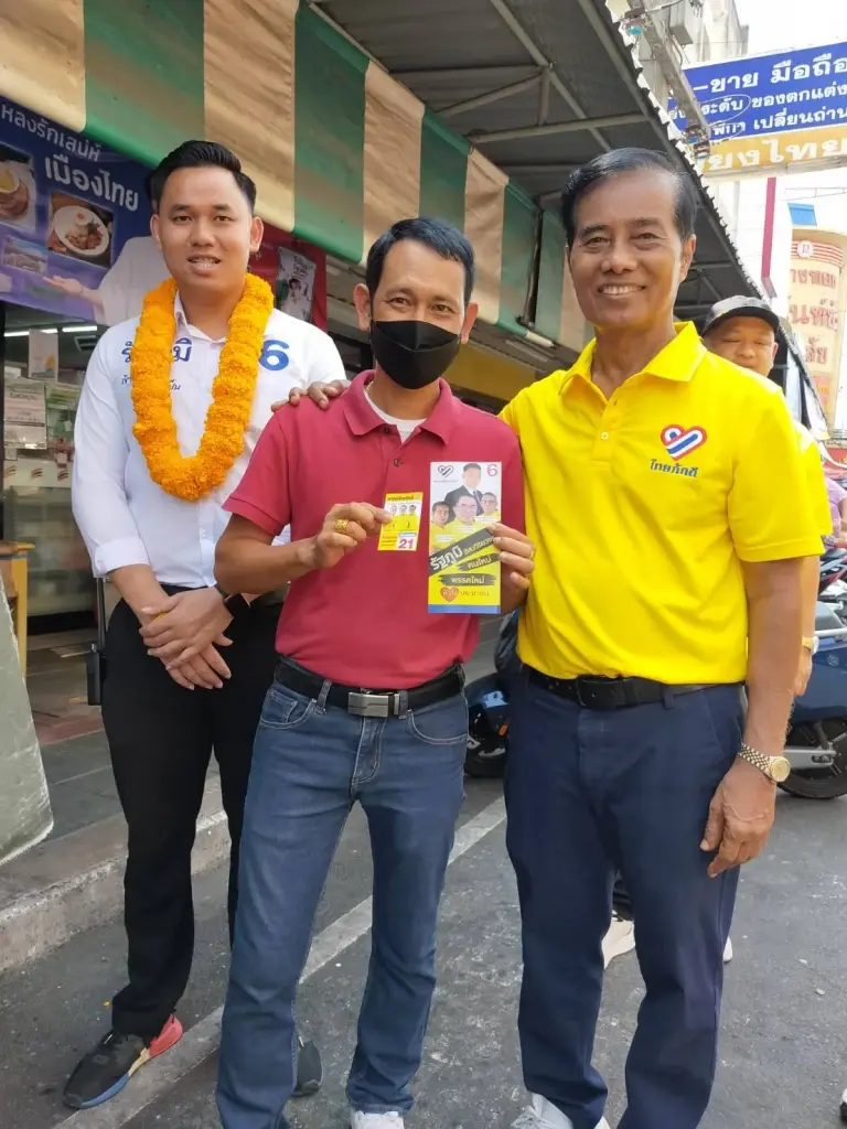 "ถาวร"นำ"ไทยภักดี"ลุยหาเสียงสมุทรสาคร ลั่นต้องตัดวงจรทุจริต