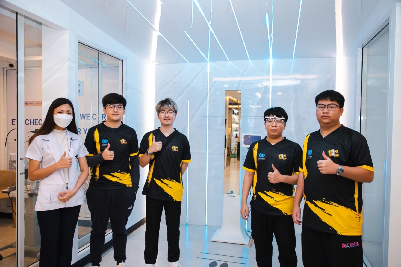 GAMER QConfirm : แว่นตา Cos Club เลนส์สายตา DUNA GAMER