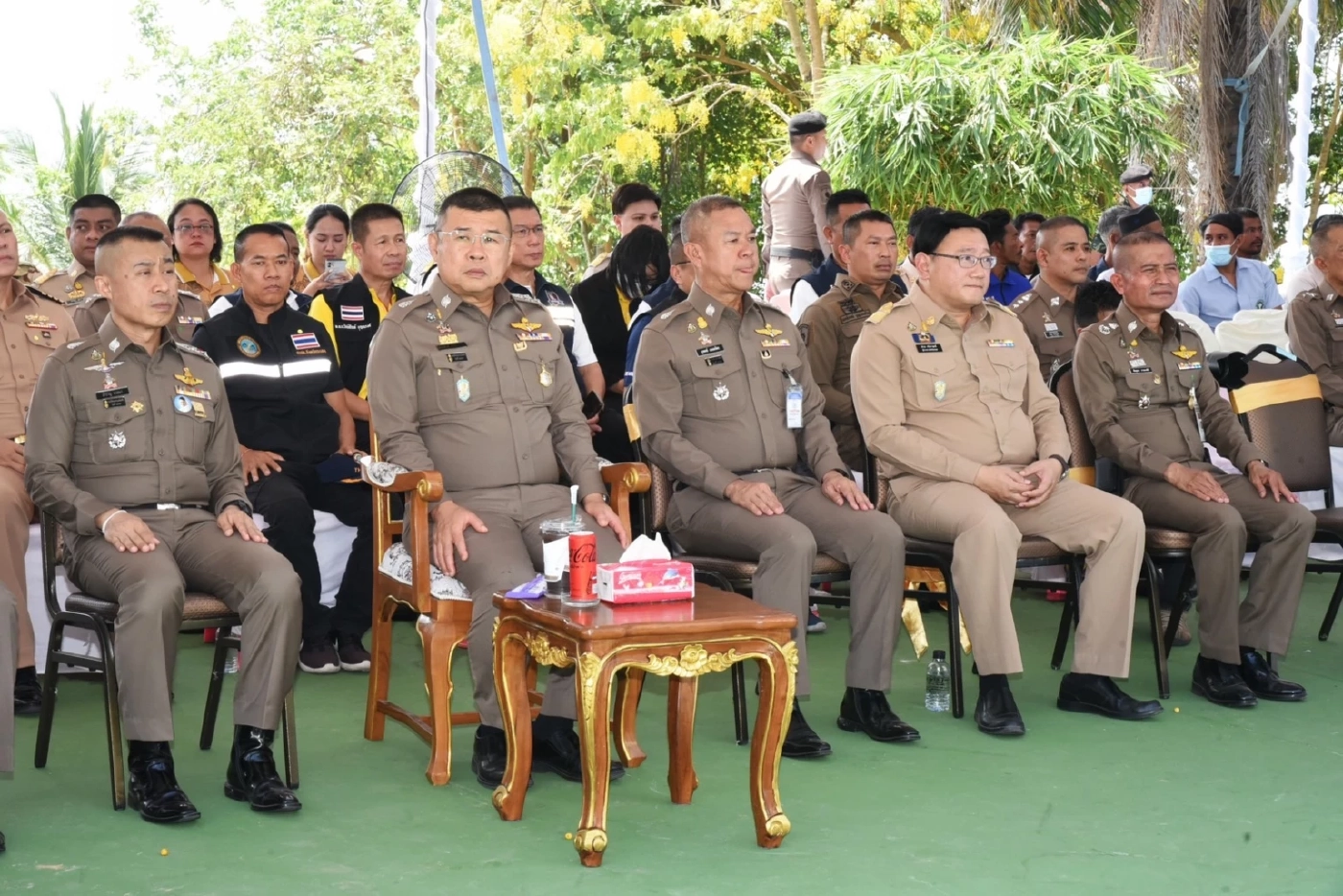 ผบ.ตร.ปลื้ม“บ้านเกาะสินไห” ปิดโครงการชุมชนยั่งยืน