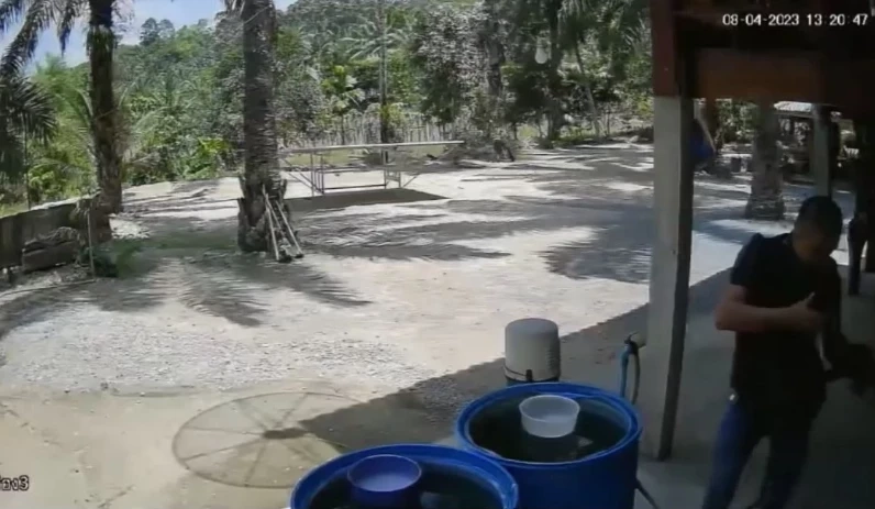  ด.ต.อรรถพร วิเชียร ผบ.หมู่งานป้องกันและปราบปรามสภ.คีรีรัฐนิคม มือยิง 6 ศพ