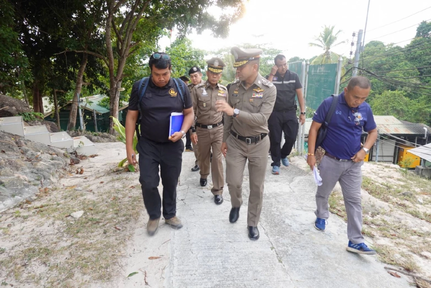 บิ๊กโจ๊ก ติดตามคืบหน้าข้อพิพาท ที่ดินหลีเป๊ะ