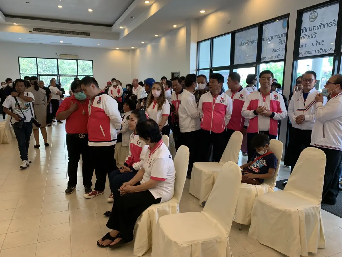 สุพรรณคึกคัก! "วราวุธ"นำทีม ชาติไทยพัฒนา สมัครส.ส.เขต