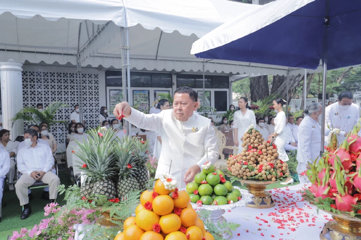 ก.เกษตรฯ จัดพิธีบวงสรวงคันไถ "งานพระราชพิธีพืชมงคลฯ" ปี 2566