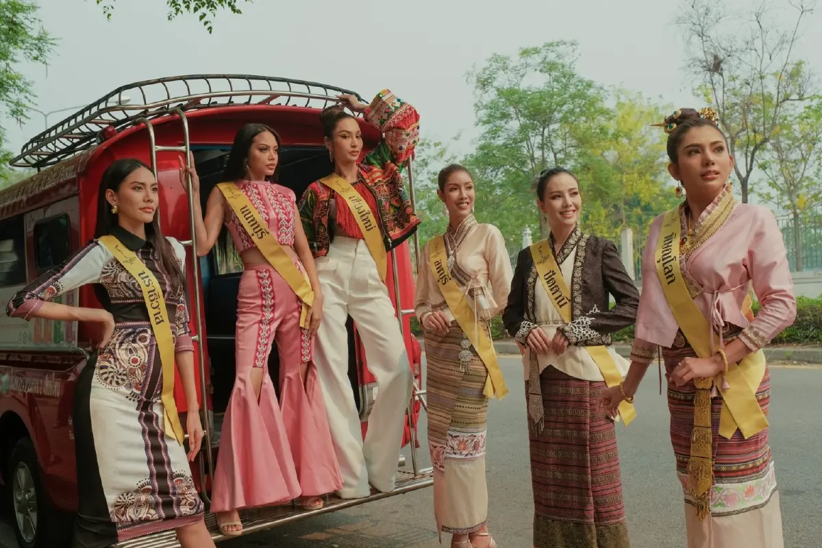 77 มิสแกรนด์ ทัวร์ เชียงใหม่ สวมชุดไทยสักการะ พระธาตุดอยสุเทพ 