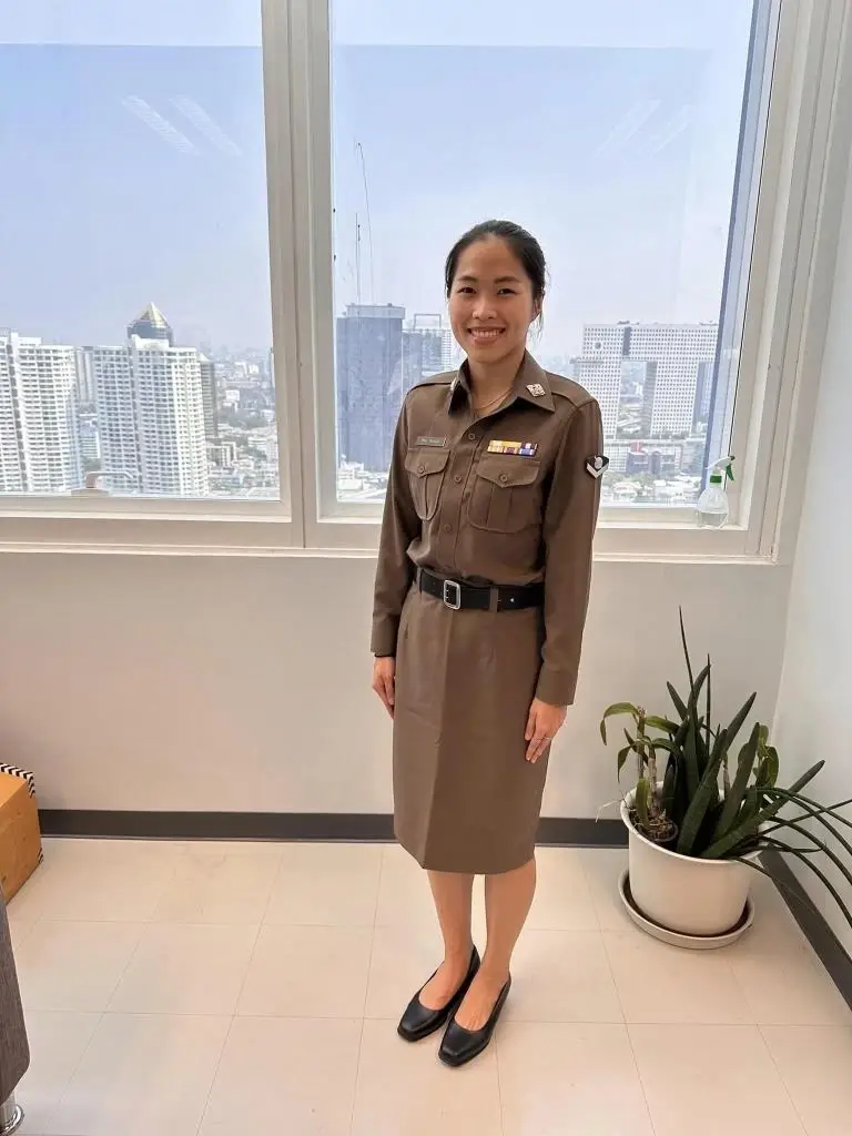 บทบาทใหม่! "เมย์-รัชนก" ติดยศตำรวจ ประจำกองบัญชาการตำรวจสอบสวนกลาง