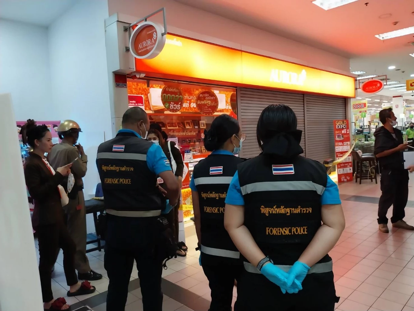 รวบแล้ว อดีตพนักงานส่งเอกสารวิ่งราวร้านทอง สารภาพหาเงินซื้อผ้าอ้อมลูก