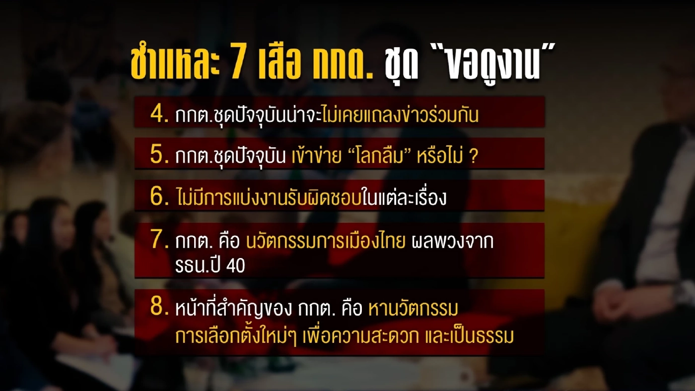 ชำแหละ 7 เสือ กกต.ไทย-ไฉนทำงานต่างจากแดนภารตะ