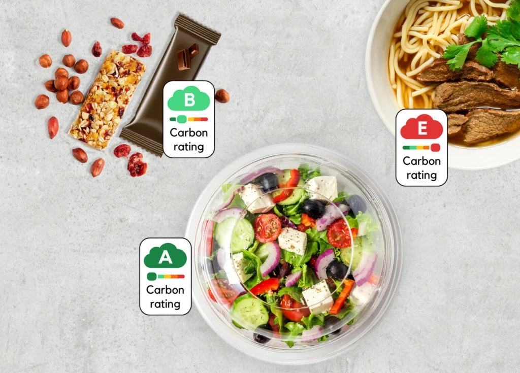 เมนูอาหารกับคะแนนคาร์บอนเพื่อการร่วมกันดูแลสิ่งแวดล้อม