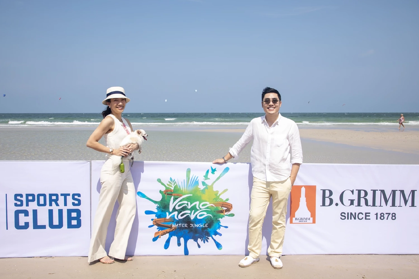 การแข่งขันขี่ม้าโปโลการกุศล “บีช โปโล 2023” เหล่าเซเลบริตี้ ร่วมงานคับคั่ง