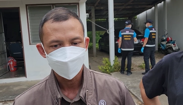 พ.ต.ท.วิฑูรย์ รังสิวุฒาภรณ์ รอง ผกก.(สอบสวน) สภ.สวนผึ้ง อดีตสามีนางแอม