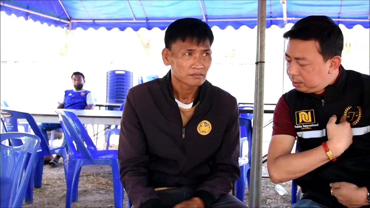  นายสุบิน บำรุงภักดี ผู้ใหญ่บ้านหมู่ 5 บ้านโคกกลาง ลุงของผู้เสียชีวิต 