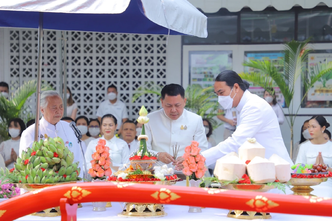 ก.เกษตรฯ จัดพิธีบวงสรวงคันไถ "งานพระราชพิธีพืชมงคลฯ" ปี 2566