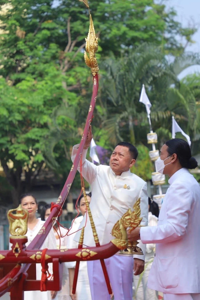 ก.เกษตรฯ จัดพิธีบวงสรวงคันไถ "งานพระราชพิธีพืชมงคลฯ" ปี 2566