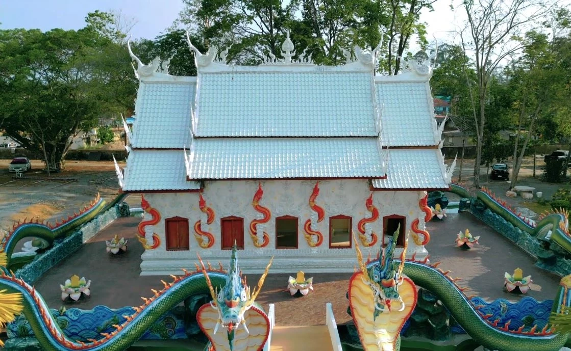 งานบุญสุดท้าย "เอ๋ ชนม์สวัสดิ์" เนรมิตปูชนียสถาน วัดหนองจับเต่า