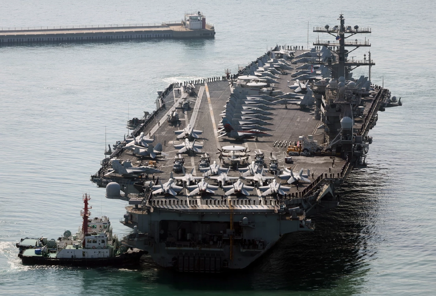 เรือบรรทุกเครื่องบิน "USS NIMITZ" เยือนไทย
