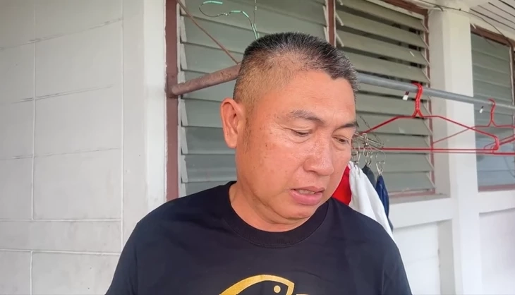 ด.ต.มงคล ศรีสุภา ผบ.หมู่ งานจราจร สภ.บางบ่อ เพื่อนร่วมงานผู้เสียชีวิต