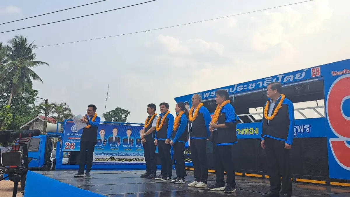 "จุรินทร์" เปิดตัวส.ส.หน้าใหม่ อ้อนประชาชนขอยกจังหวัด 7 ที่นั่ง