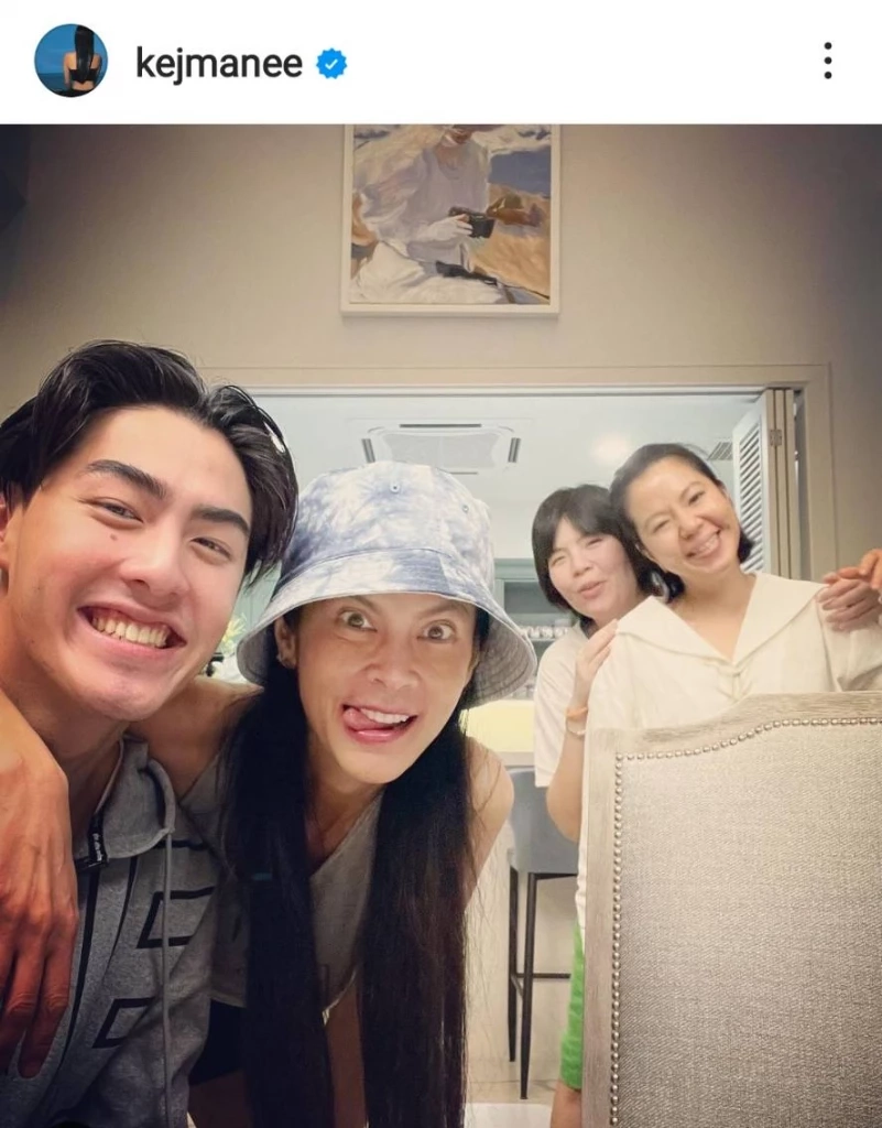 อ้อมกอดนี้ที่คิดถึง ปิ่น เก็จมณี สวมกอดลูกชาย  เจ้านาย-เจ้าสมุทร 