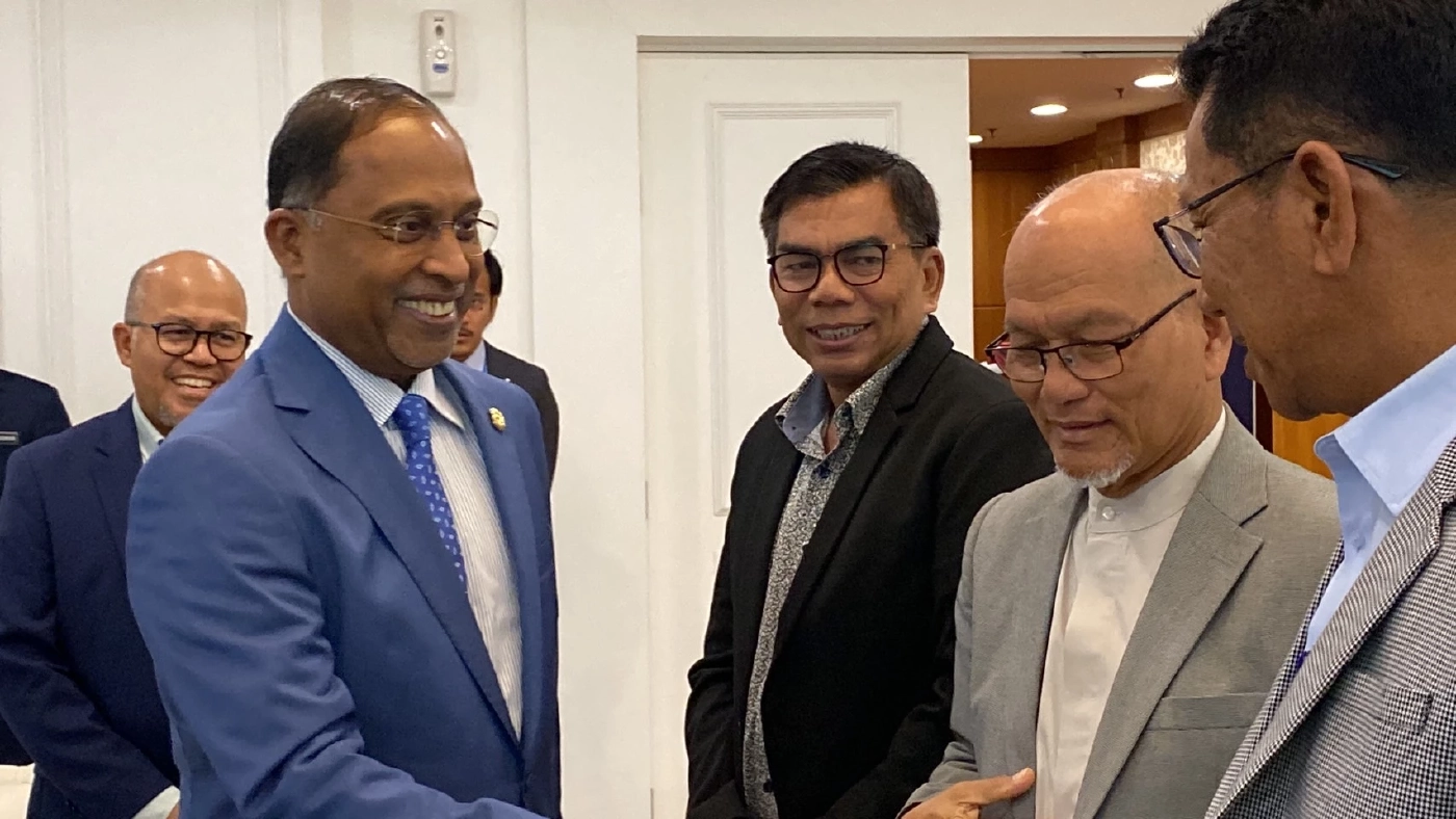 "วันมูหะมัดนอร์ มะทา" หัวหน้าพรรคประชาชาติ เข้าพบ รมว.มาเลเซีย  