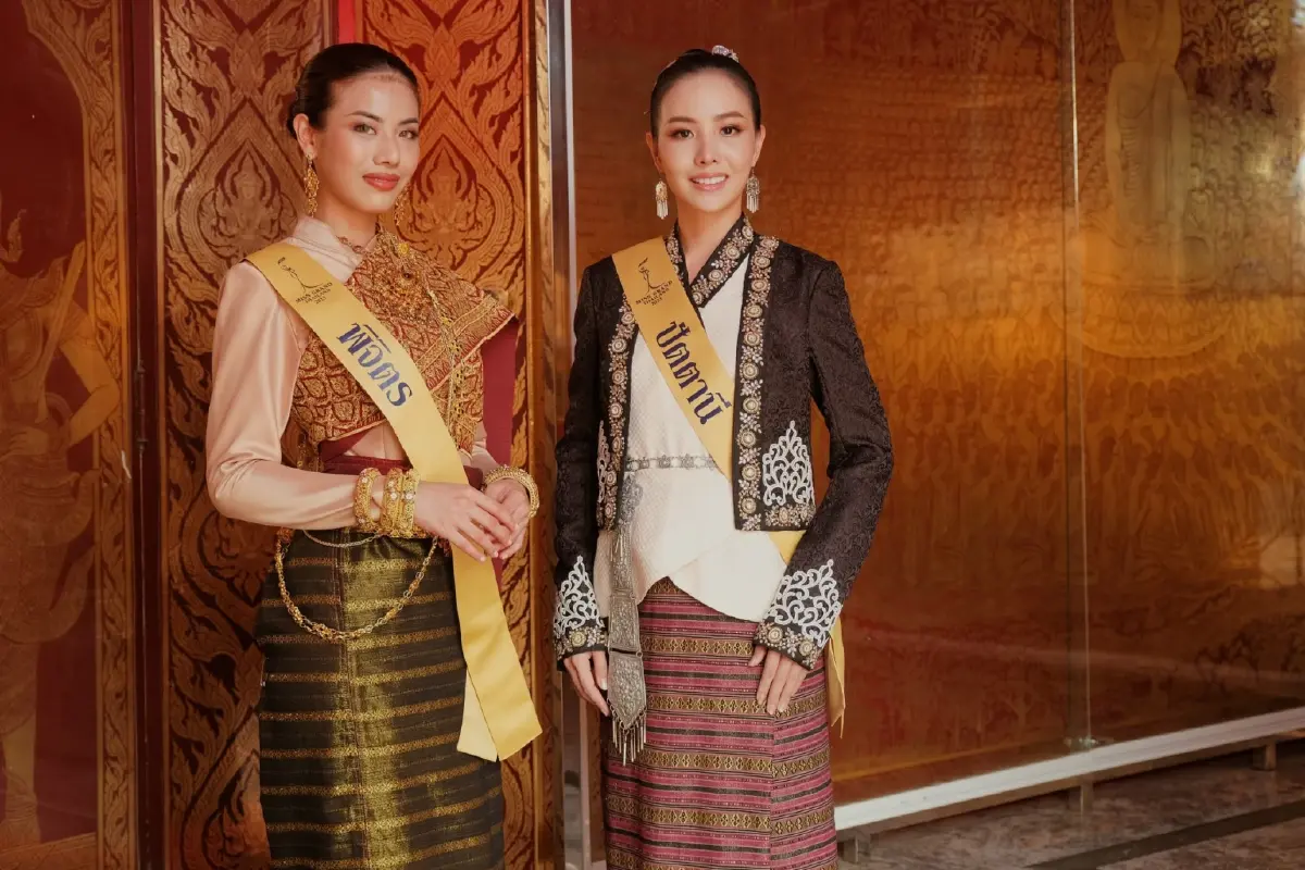 77 มิสแกรนด์ ทัวร์ เชียงใหม่ สวมชุดไทยสักการะ พระธาตุดอยสุเทพ 