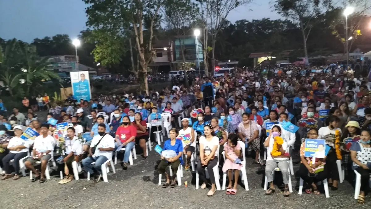 “นิพนธ์” อ้อนชาวสงขลา ขอให้เลือก “ประชาธิปัตย์” ทั้งคนทั้งพรรค  