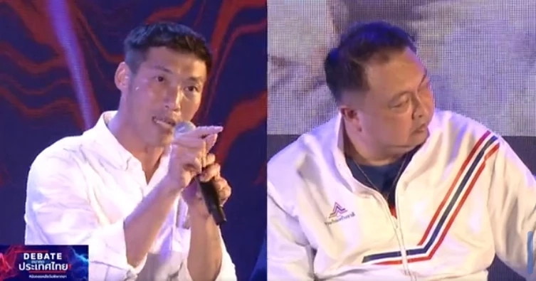 เลือกตั้ง66: เดือดช่วงท้าย "เฮ้ง" ไฝว้ "ธร" เวทีดีเบตเนชั่น ชลบุรี (มีคลิป)