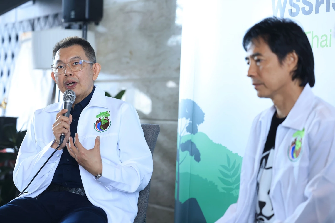  "นายประเสริฐ อภิปุญญา" หัวหน้าพรรครักษ์ผืนป่าประเทศไทย  เปิดตัว มาร์ค พิทบูล แคนดิเดตนายกฯ