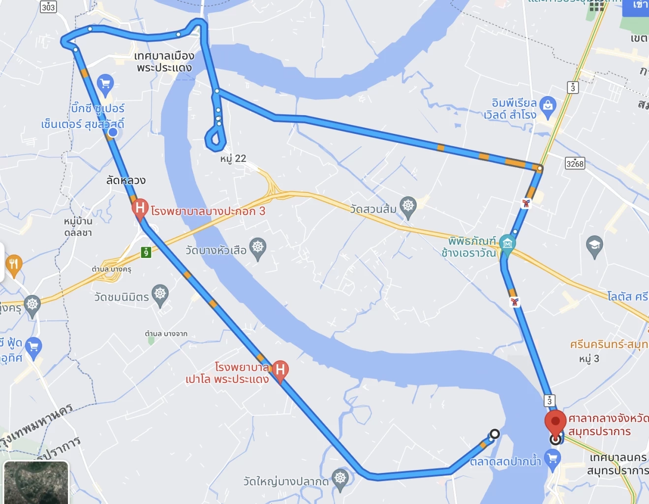 นักปั่นกว่า 2 พันคน เข้าร่วมงาน "สมุทรปราการปั่นจักรยานรำลึก 130 ปี ร.ศ.112"