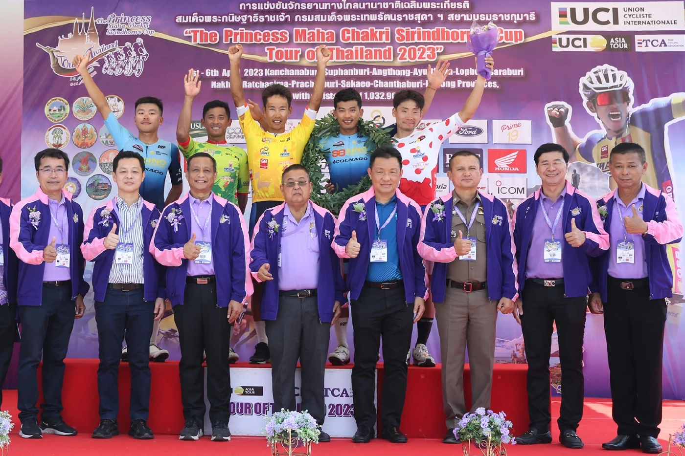 “ทัวร์ ออฟ ไทยแลนด์” ปิดฉากยิ่งใหญ่ นักปั่นไทยกวาดรางวัลเพียบ