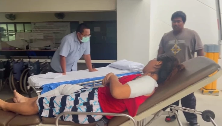 สาวโดดตึกชั้น 4 หนีตาย ถูกผัวทาสยา ใช้น้ำร้อนราดตัว - ขวดเบียร์ยัดหว่างขา