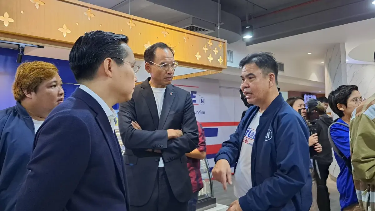 "ชาติพัฒนากล้า" เยือนสื่อ "เครือเนชั่น" ประกาศพร้อมสู้ศึกกทม.