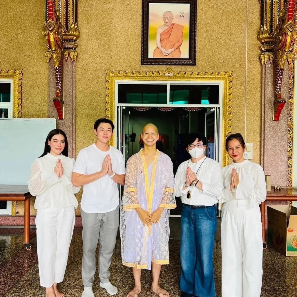 “ฟรอยด์ ณัฏฐพงษ์” เข้าพิธีอุปสมบท ทดแทนคุณบิดามารดา