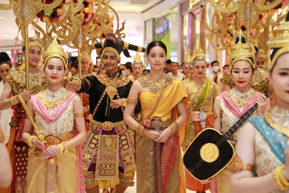ญาญ่า อุรัสยา สวยสง่าอย่างไทย แปลงโฉมเป็น นางกิมิทาเทวี นางสงกรานต์ 2566 