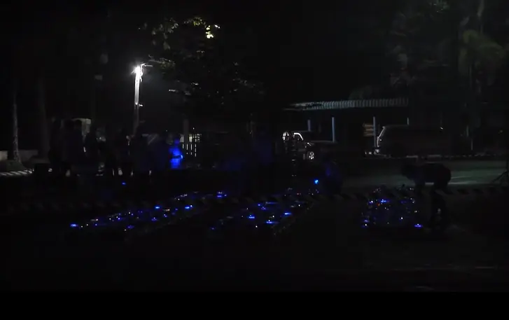 ชาวเชียงรายสุดทน ปัญหาหมอกควันพิษ บินโดรนแปรอักษรเรียกร้องหยุดเผา