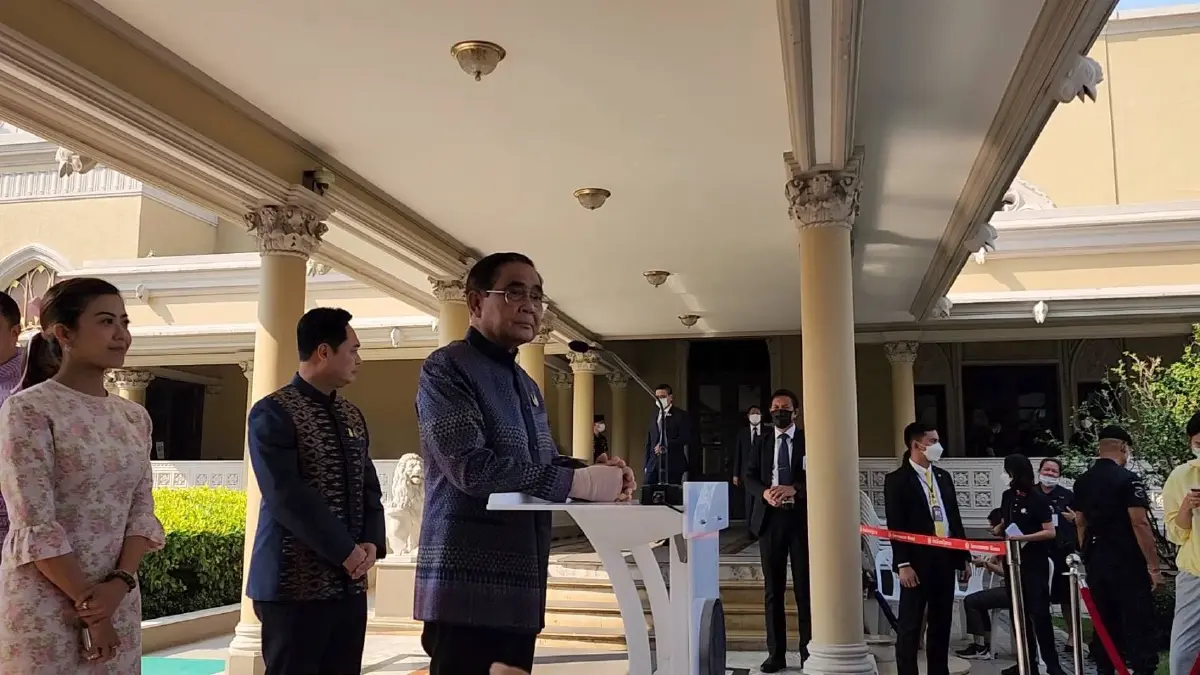พล.อ.ประยุทธ์​ จันทร์โอชา​ นายกรัฐมนตรีและรัฐมนตรีกลาโหม